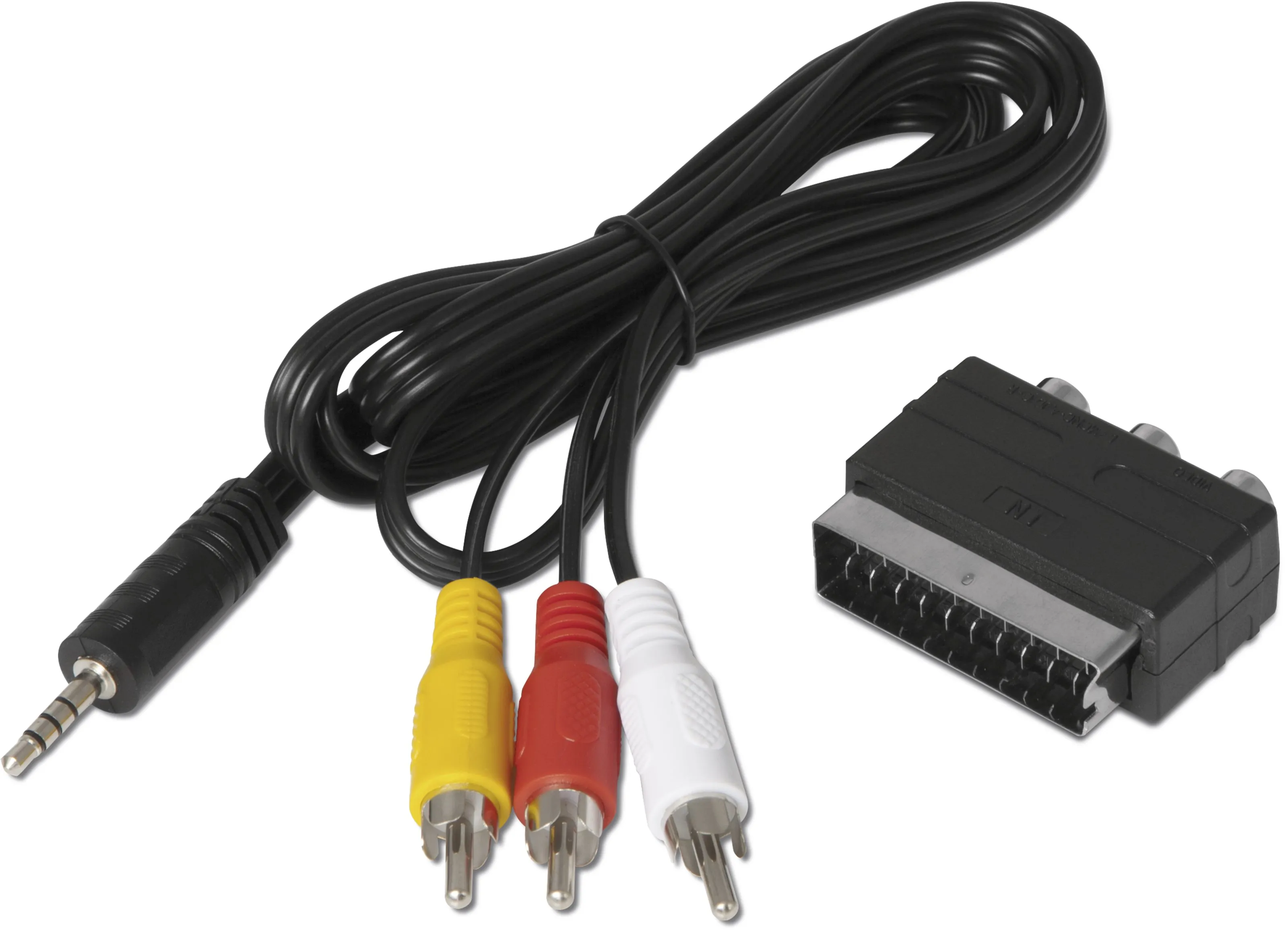 Adapterset Klinke-Cinch/SCART für TechniSat Receiver