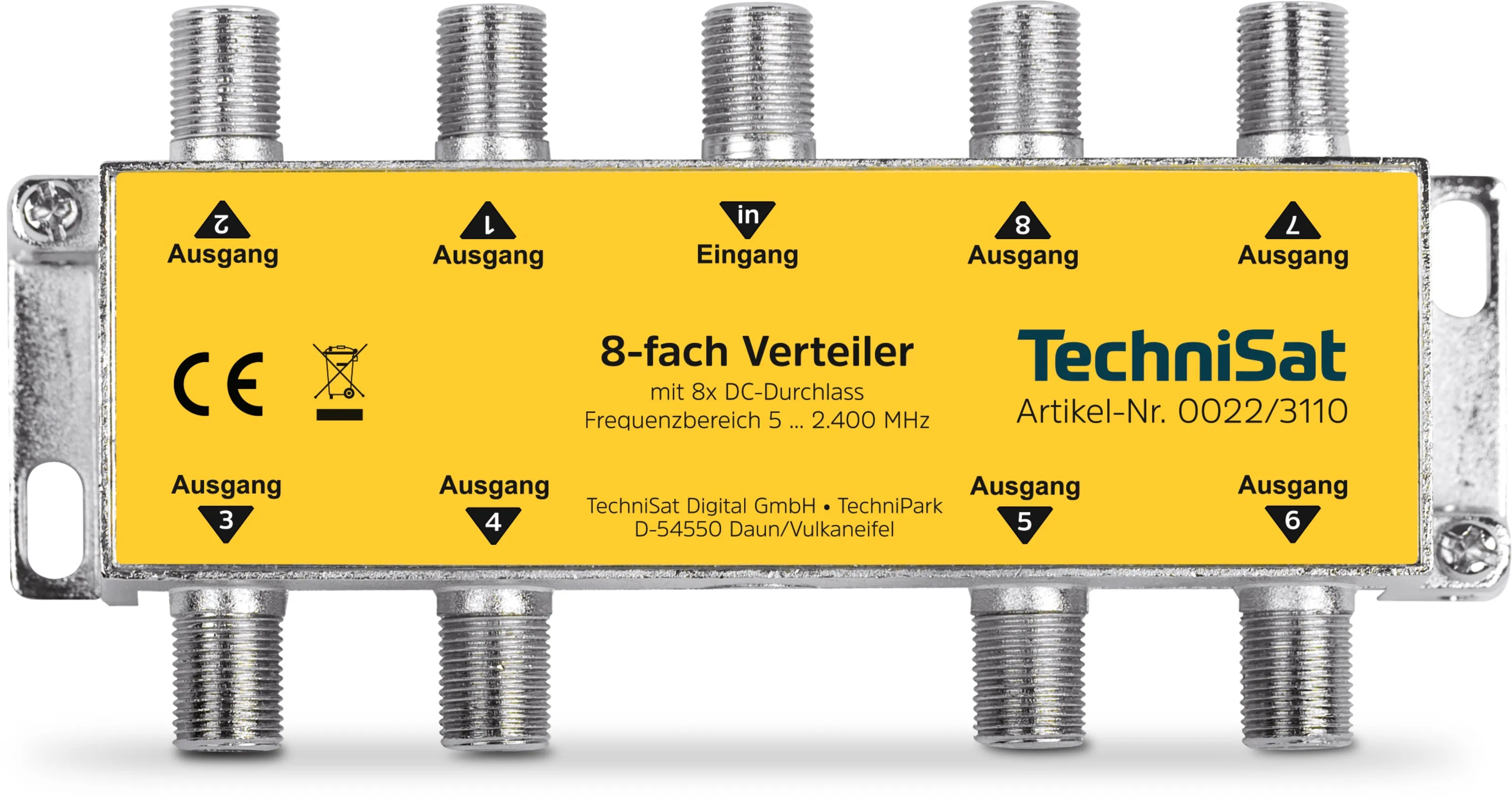 8-Wege-Verteiler