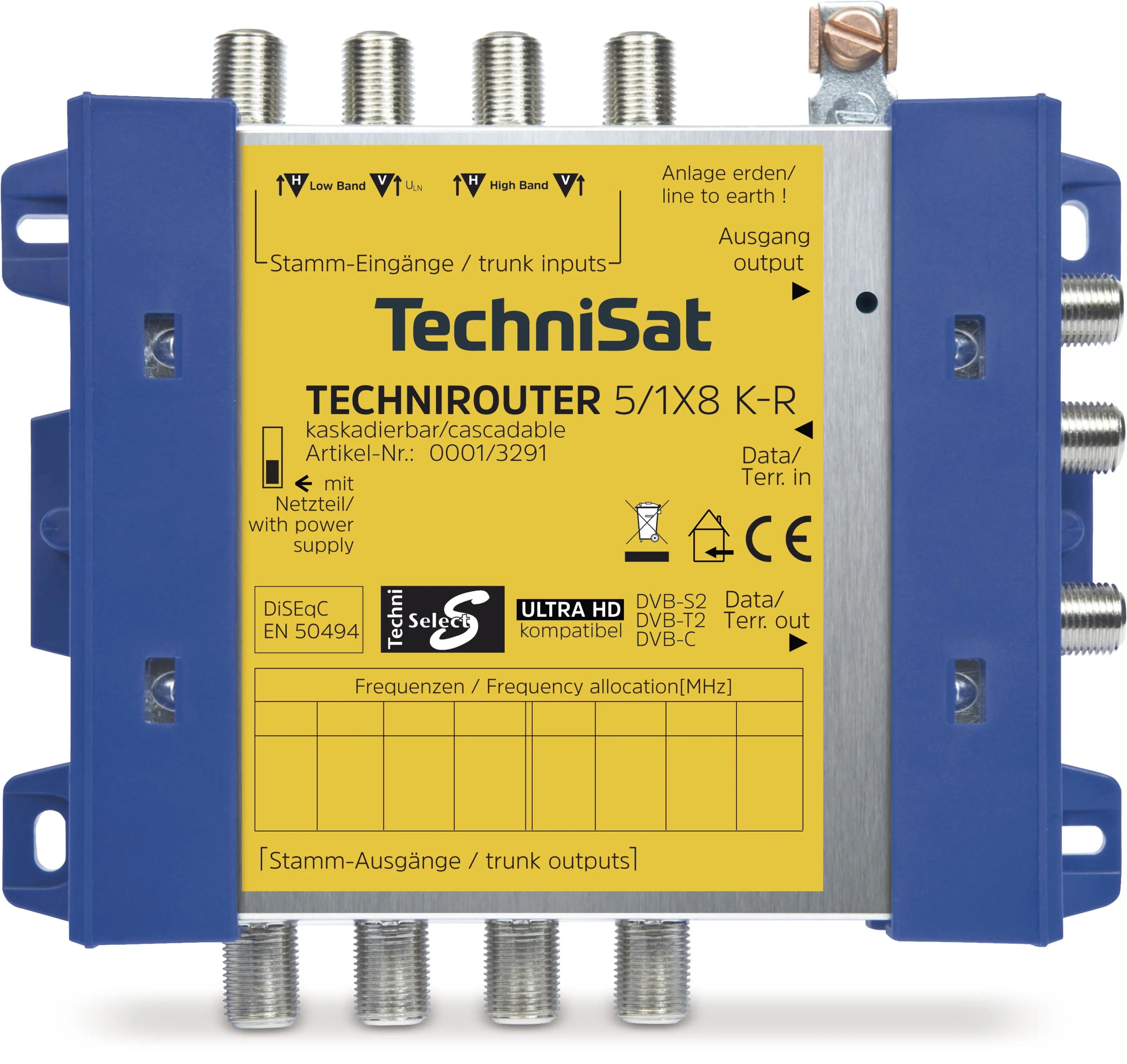 TECHNIROUTER 5/1x8 K-R