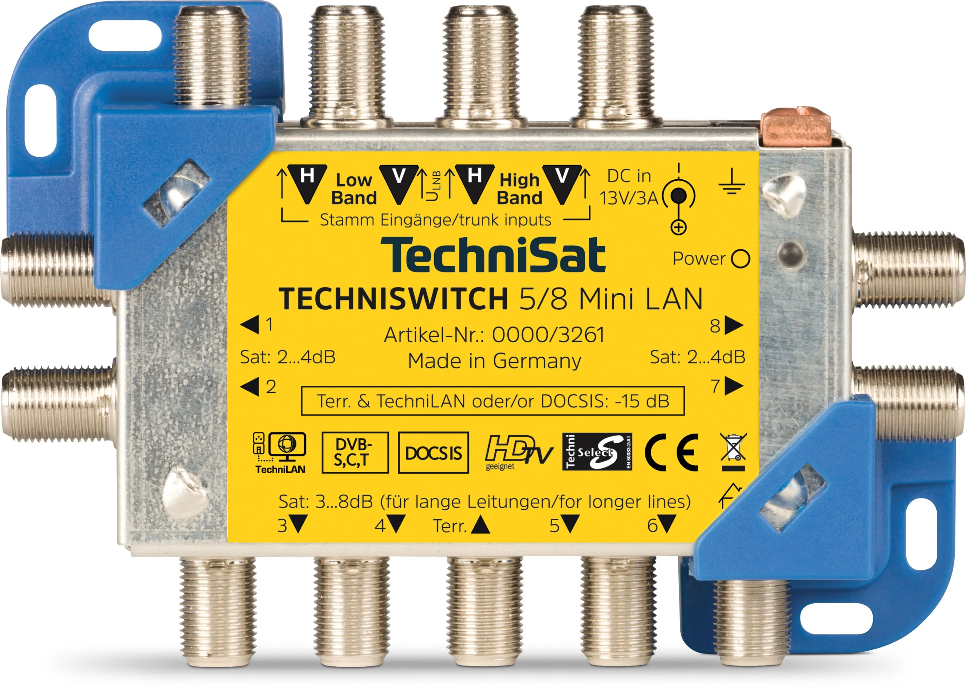 TECHNISWITCH 5/8 Mini LAN