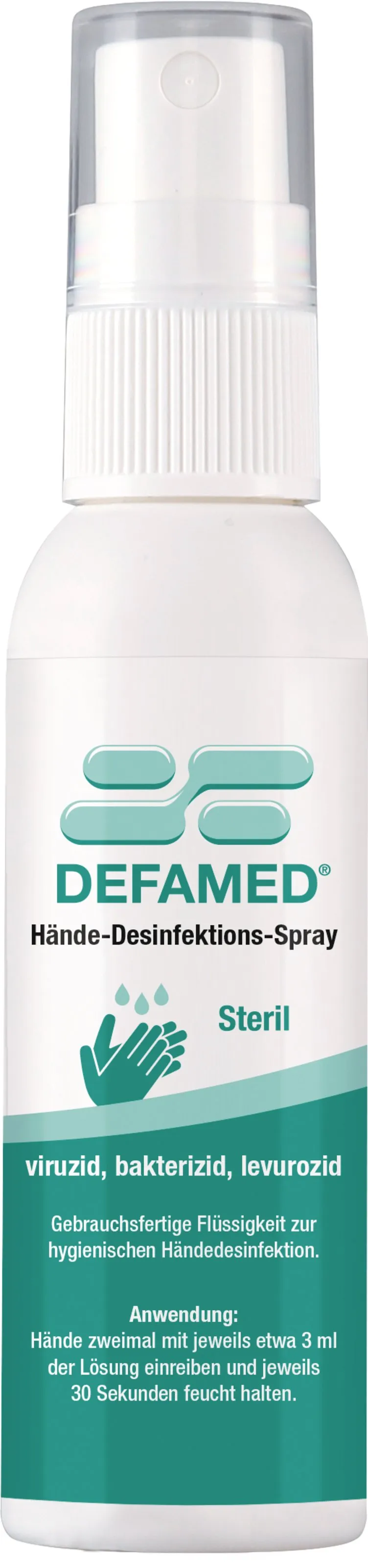 Steril Viruzid Hände-Desinfektionsmittel Spray, 50ml