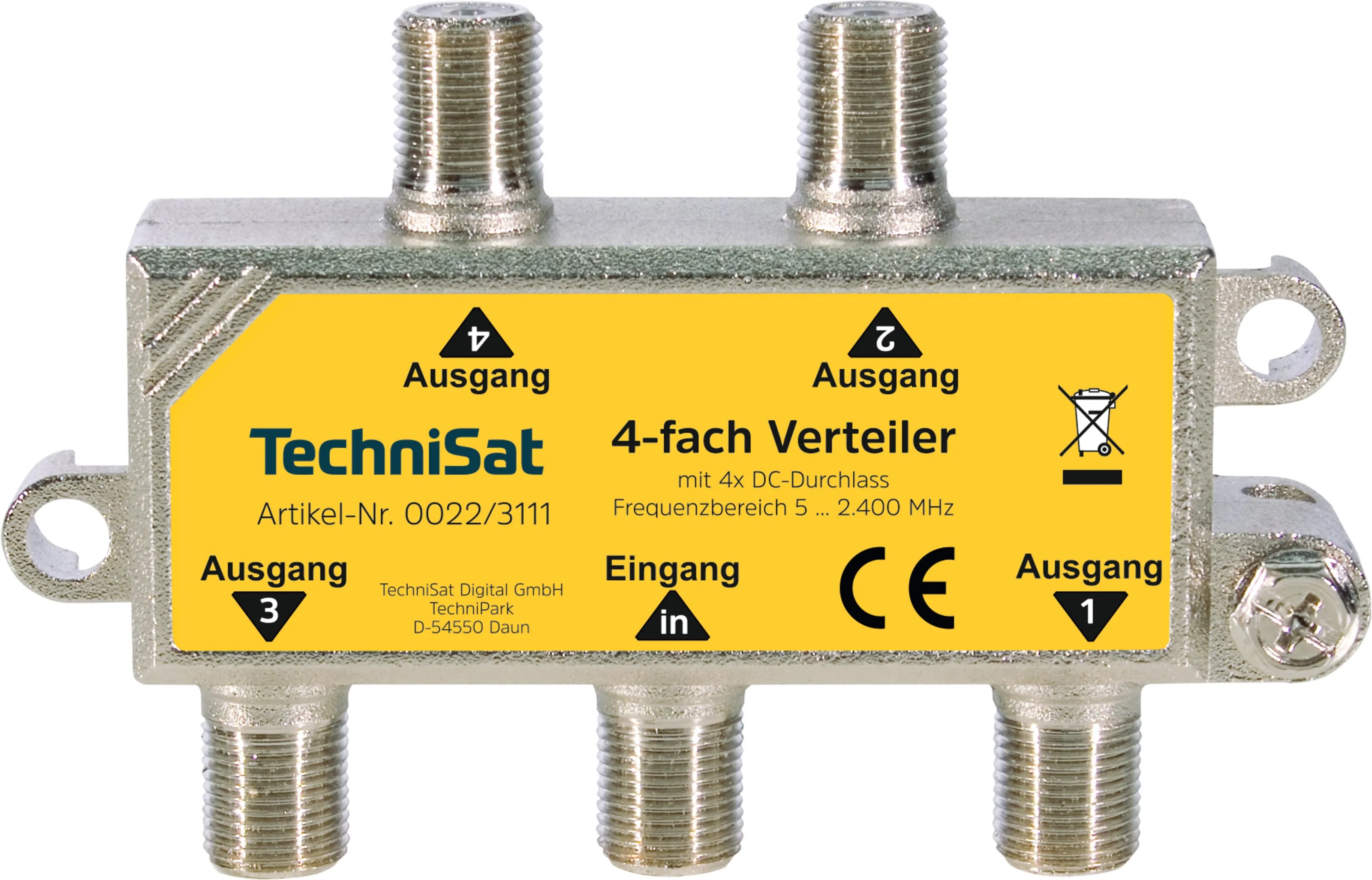 4-Wege-Verteiler